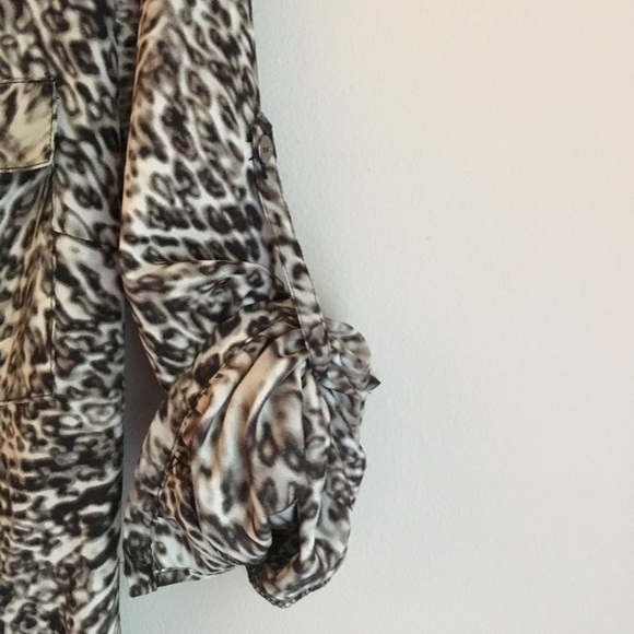 NWOT JENNIFER LOPEZ CHEETAH PRINT DRESS - Picture 3 of 6